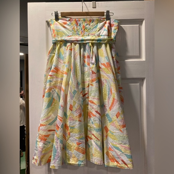 Maeve/anthropologie strapless dress, sz.8 - Picture 2 of 7